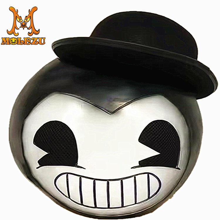 动漫班迪与机器墨水面具权利游戏cos恶魔鬼头套恐怖鬼屋影视周边