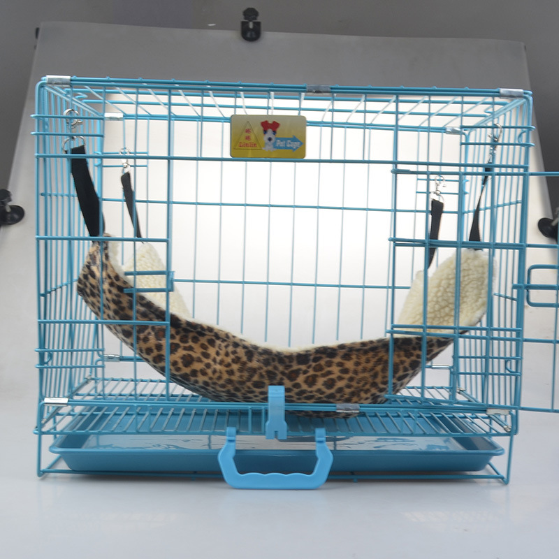 豹纹斑马纹猫吊床 双绒设计 透气舒适 可拆洗 猫窝批发 宠物用品