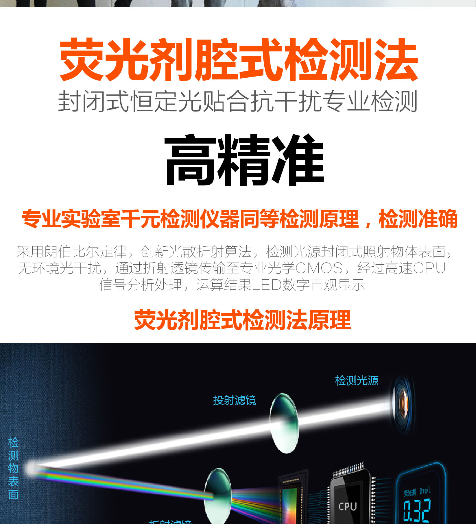 vson数字式专用荧光剂检测笔wp1213紫光验钞检测笔高亮紫光手电筒