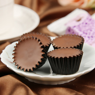 杜尔牌优质巧克力杯婚庆婚礼巧克力糖果果仁酱心巧克力杯oem贴牌