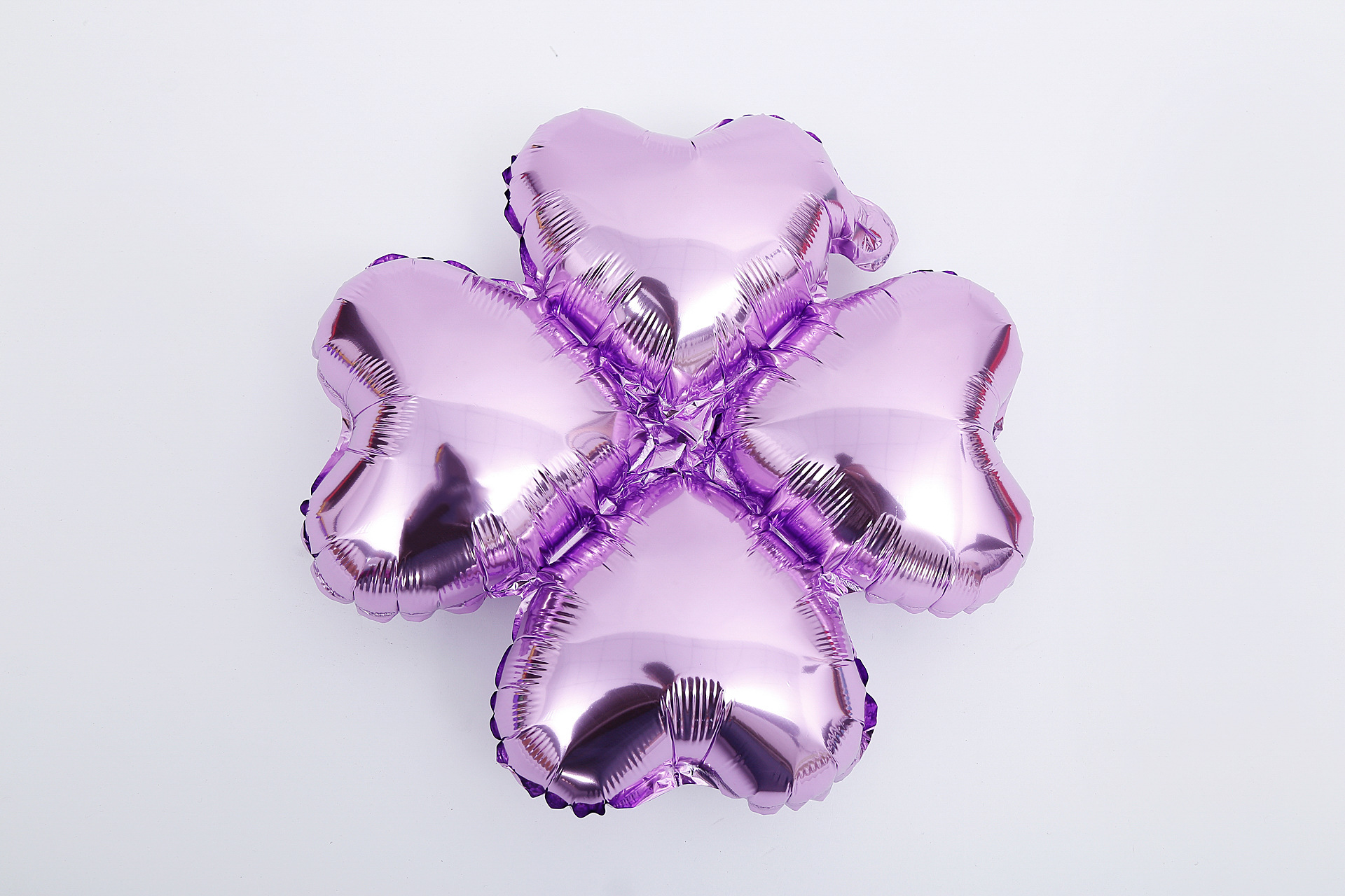 四叶草四轮铝膜铝箔气球 活动开业拱门立柱路引装饰圆形心形气球