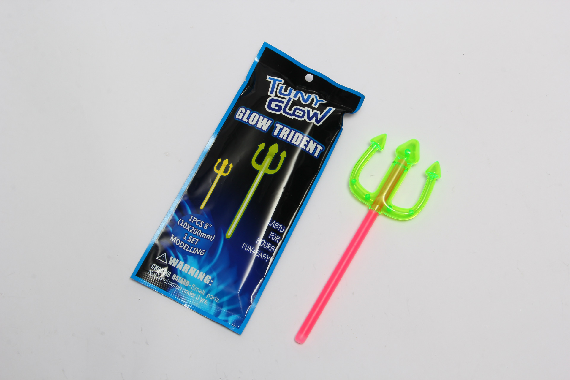 荧光棒叉子精包装 一次性夜光棒 儿童发光玩具 厂家直销批发采购价格