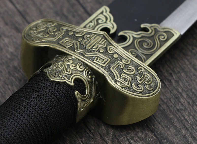 盗墓笔记黑金古刀小哥张起灵闷油瓶cos动漫道具刀剑武器未开刃