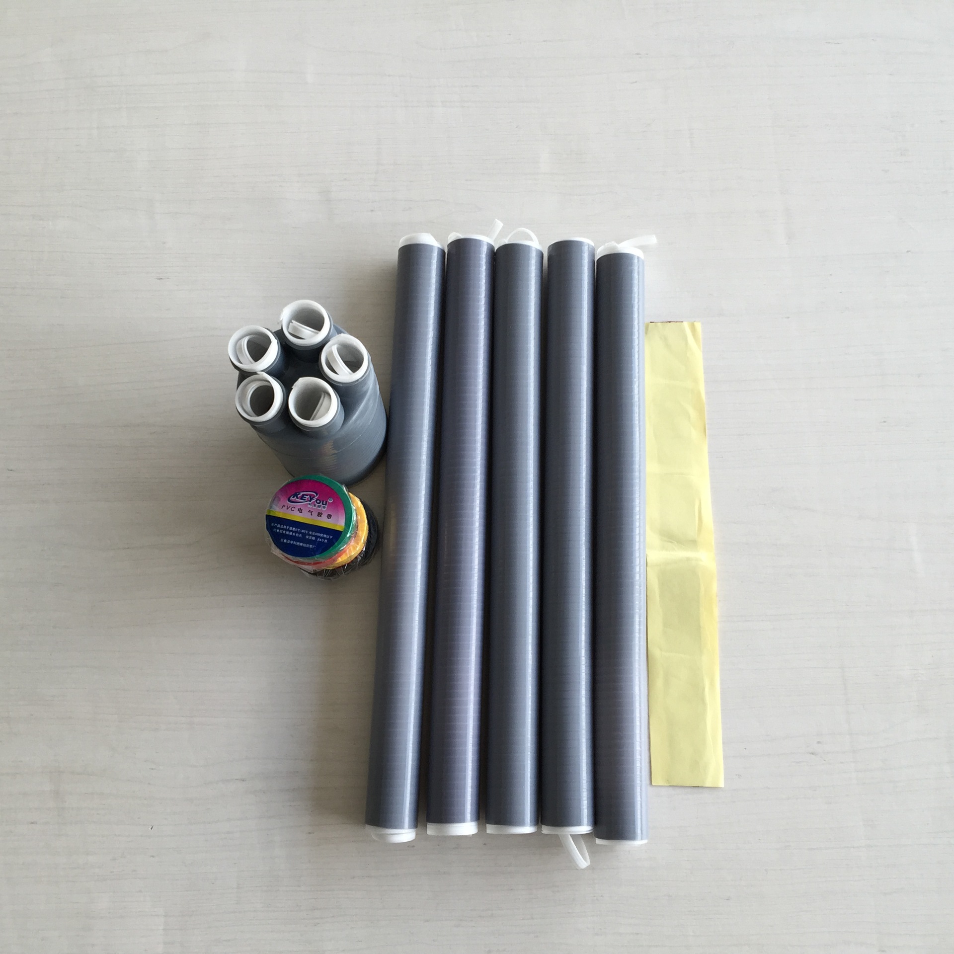 供应低压冷缩电缆头 1kv五芯电缆冷缩头