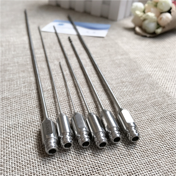 加工不锈钢针管 医用穿刺针管 316穿刺针管刻度 特氟龙 三面磨尖