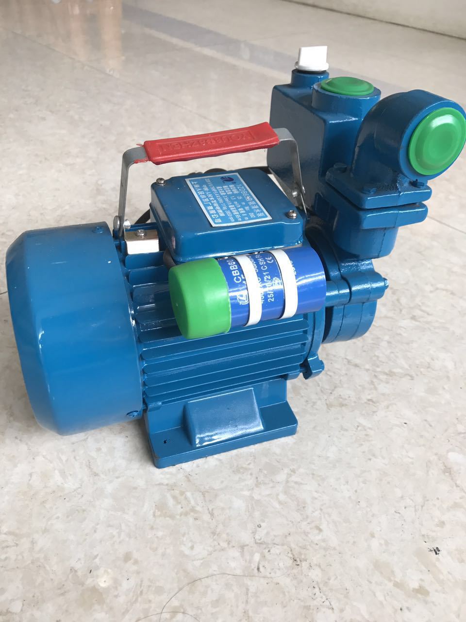 厂家直销上海人民25zdb-35家用全自动自吸清水抽水泵经济型水泵