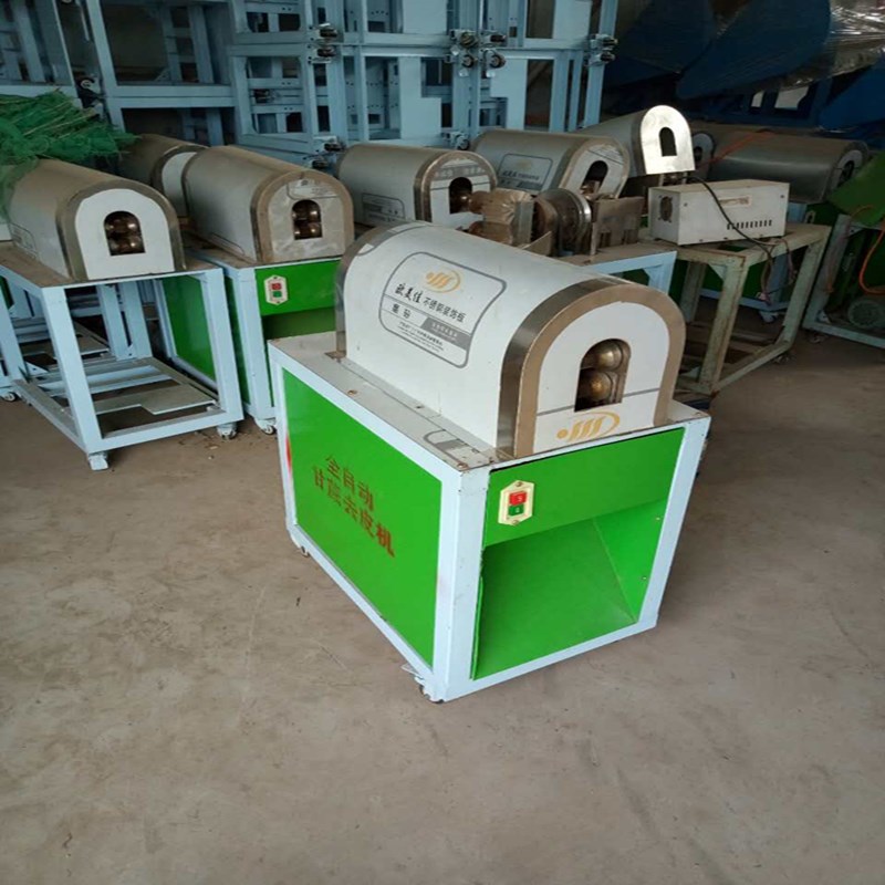 全自动甘蔗削皮机新款甘蔗去皮机商用小型甘蔗刀甘蔗机