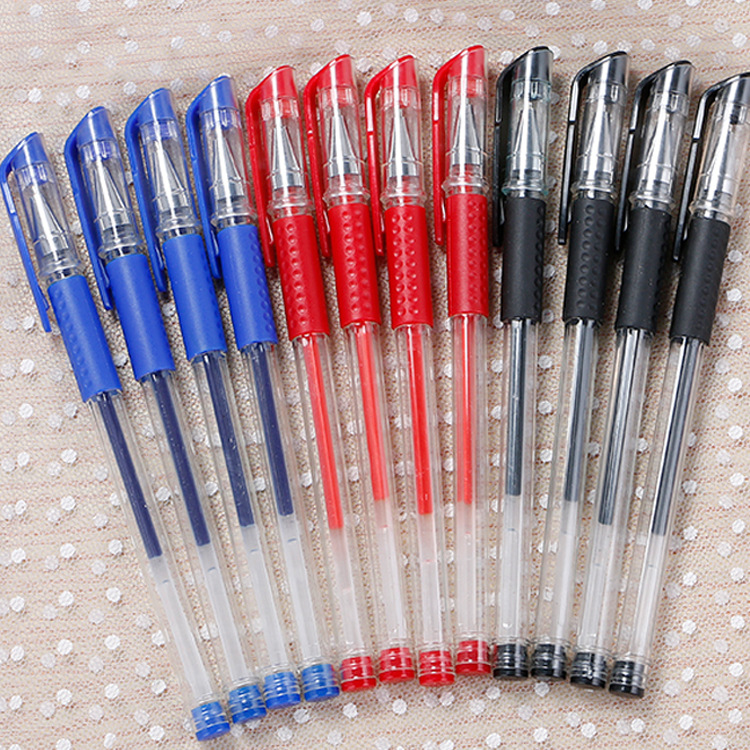 Bullet European Standard Pen Office Gel Pen Logo Design Student Stationery Water-Based Sign Pen Needle Pen Wholesale