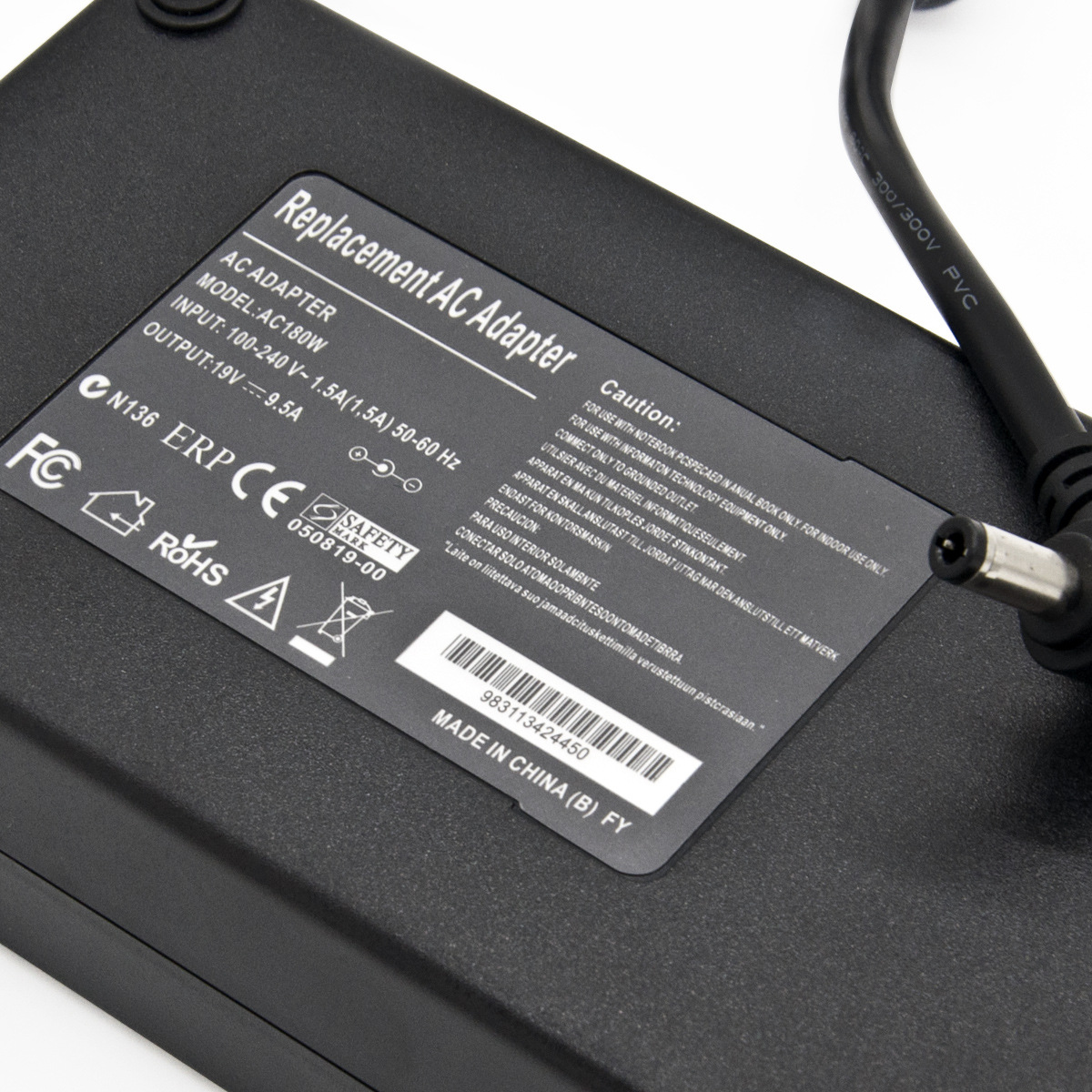 鸿达电源工厂直销笔记本电源适配器19v10a充电器工业大功率开关电