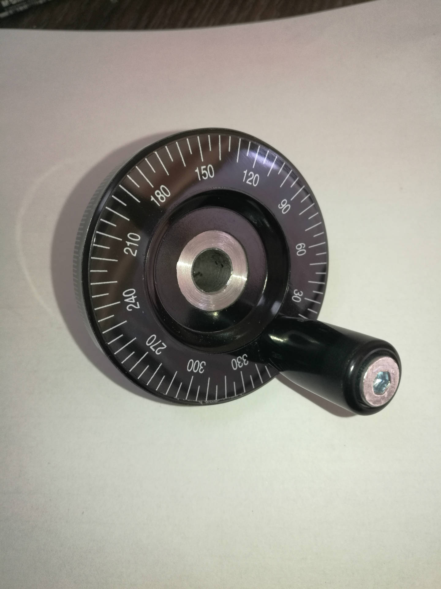 厂家供应刻度手轮 带角度刻度手轮 胶木手轮 机械配件 10*63