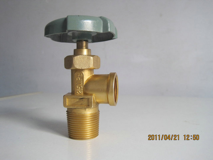 5mpa 液化气钢瓶角阀开关 全铜加厚