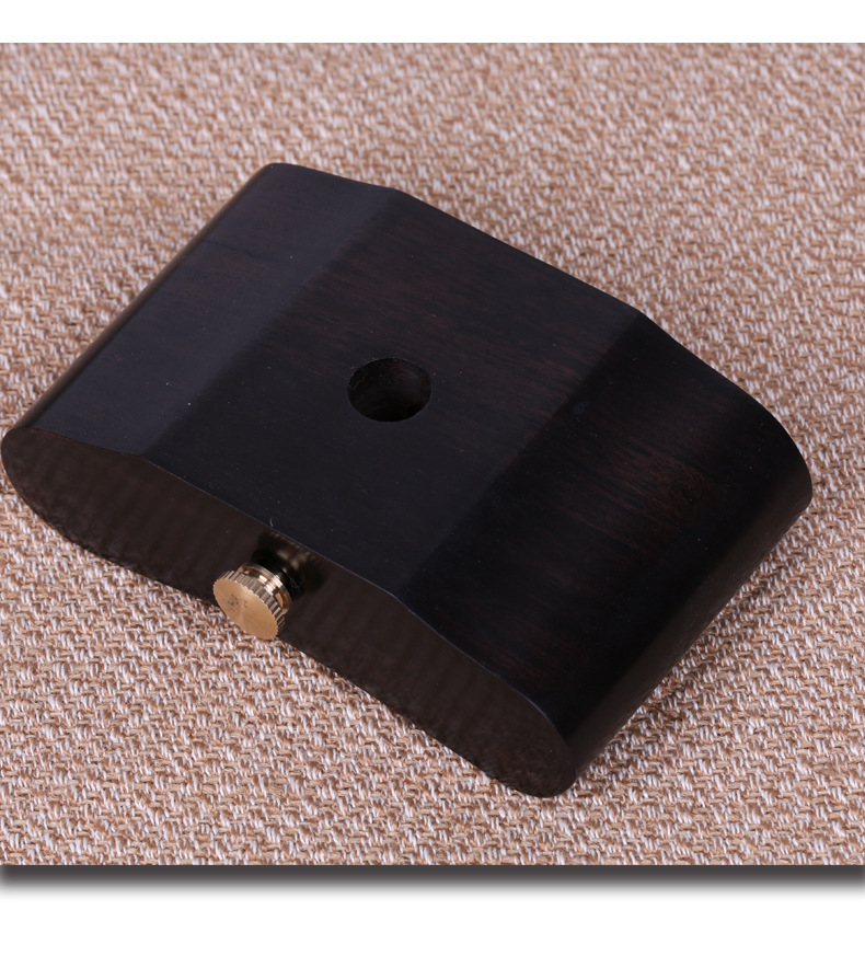 黑檀板胡底托 托底 板胡托板胡通用 高音 中音 秦腔通用厂家直销