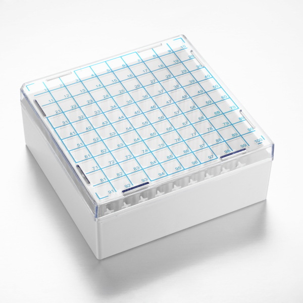 100孔塑料冻存盒