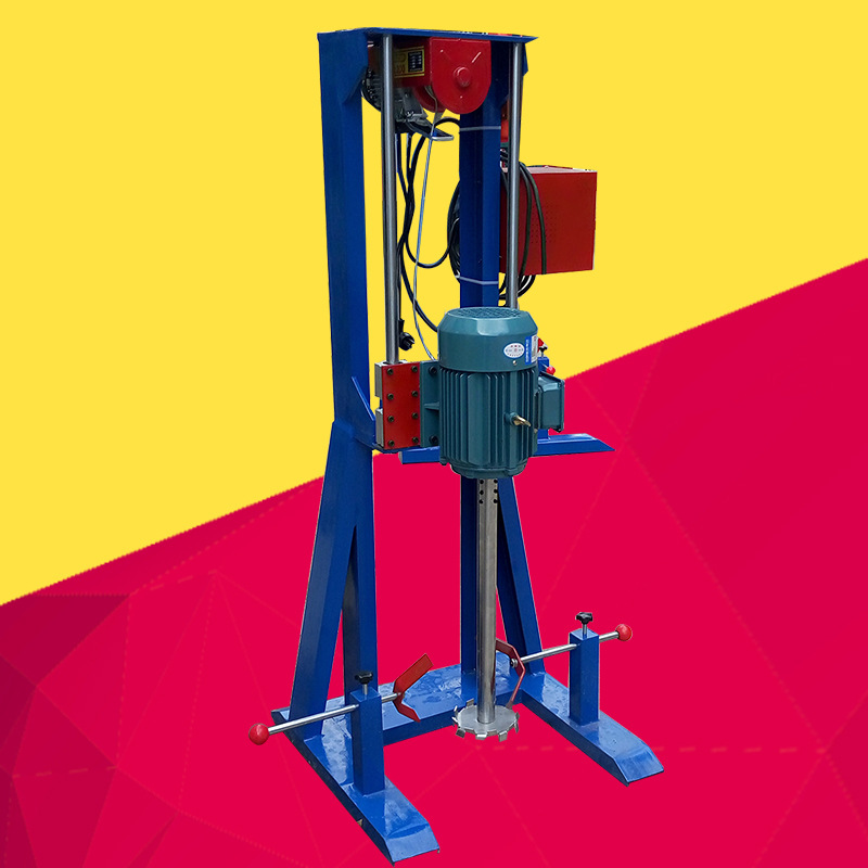 爆款上市简易式电动升降高速分散机 乳胶漆混合机变频变速防爆型
