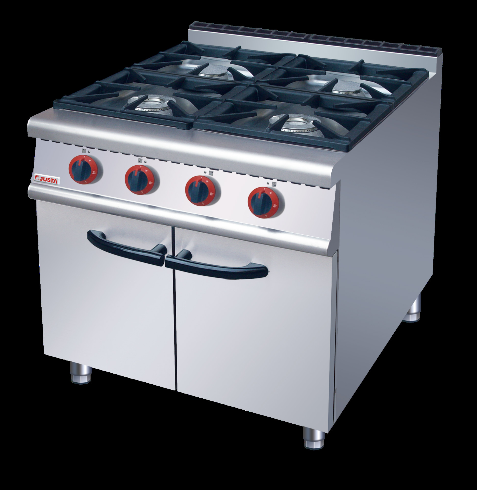 佳斯特 zh-ra-4燃气四头煲仔炉 不锈钢煲仔炉 餐饮厨房设备 商用