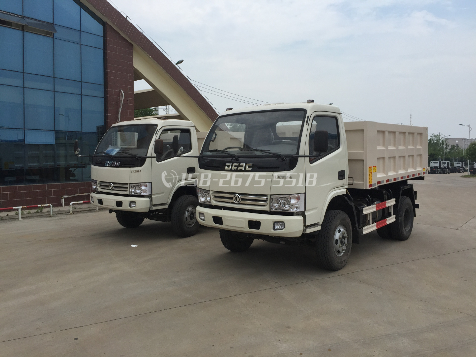 东风小型自卸车 不上牌翻斗车 玉柴4105 特殊环境用车