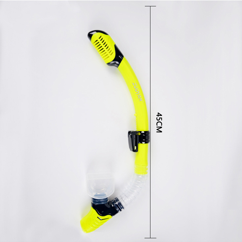 厂家批发成人全干呼吸管浮潜管全杆通气管浮潜装备潜水管