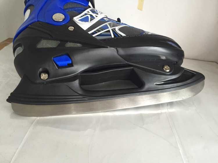 厂家直销 欧神可调铝架的溜冰鞋冰刀 球刀 轮滑刀 三合一 ice ska