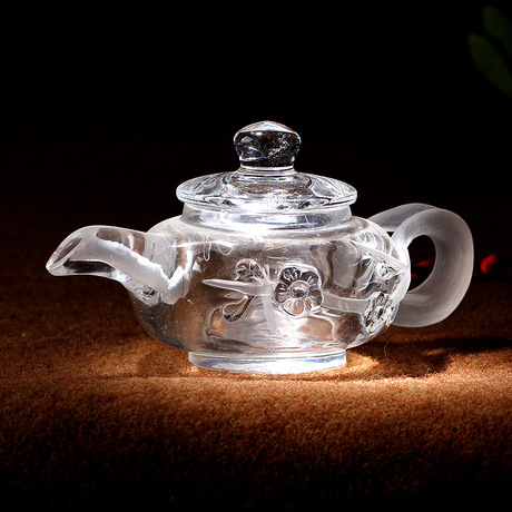 天然水晶茶壶水晶茶杯水晶杯子茶杯碗功夫茶具水晶套装【大图】