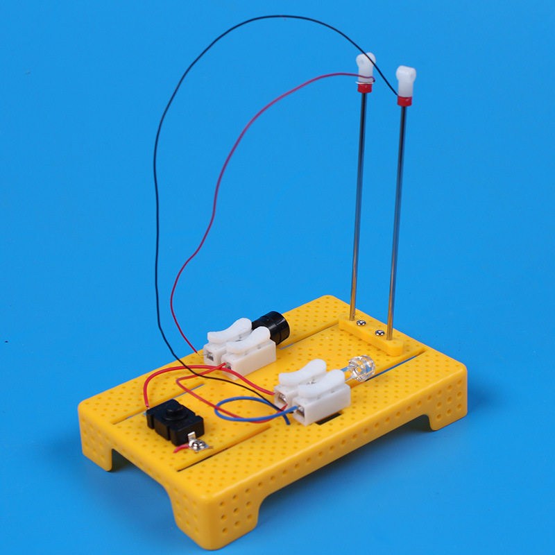 悠悠鱼科学实验玩具科技制作儿童小发明创意学习用品电路检测器