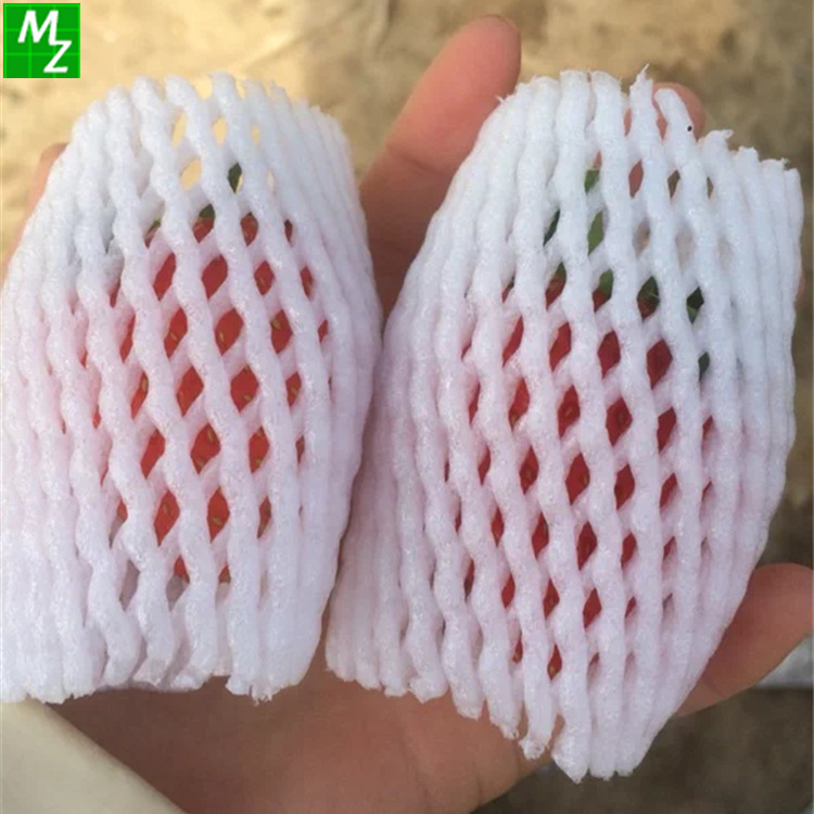 水果包装网袋鸡蛋草莓专用网套物流网兜苹果网套防震缓冲泡沫热卖