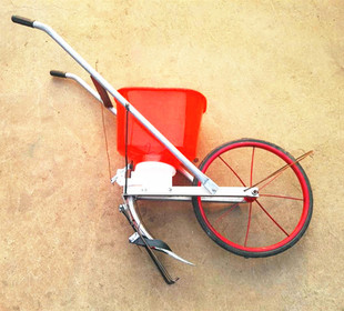 施肥机 手推式化肥楼 农资商批发上化肥机 开沟施肥