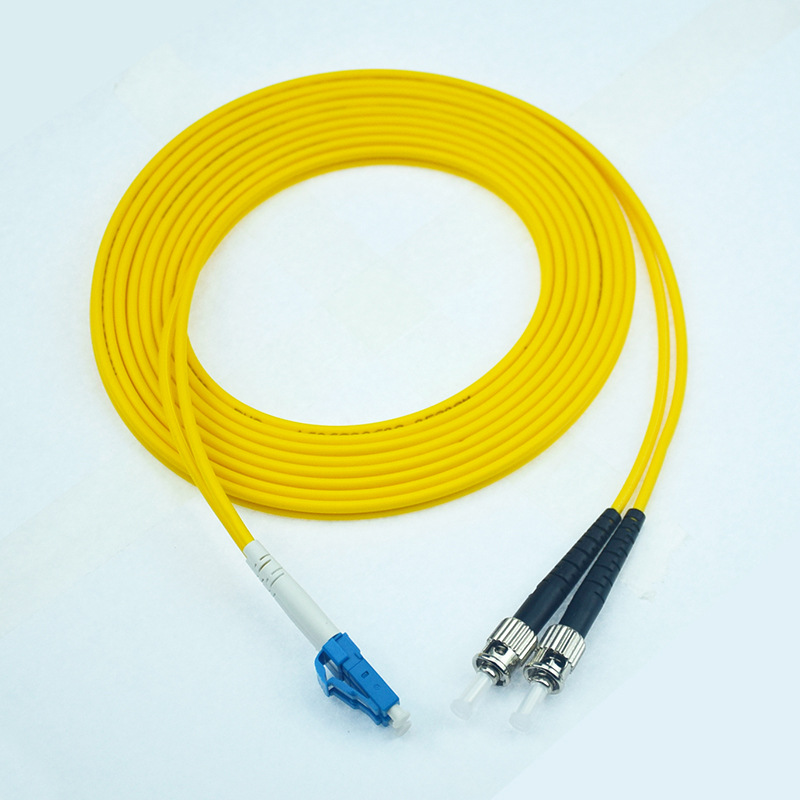 促销yplink 尾纤lc-st 3米单模光纤跳线电信级光纤线1对可定做