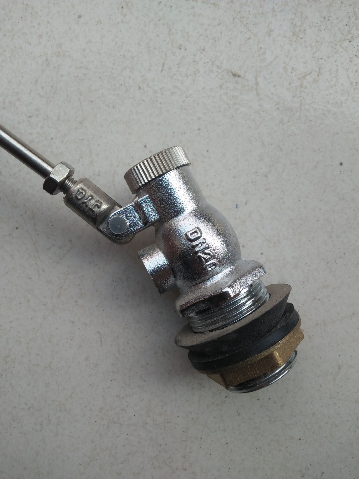 水塔全铜水位浮球阀黄铜水塔水池可调不锈钢浮球阀铜浮球阀加长