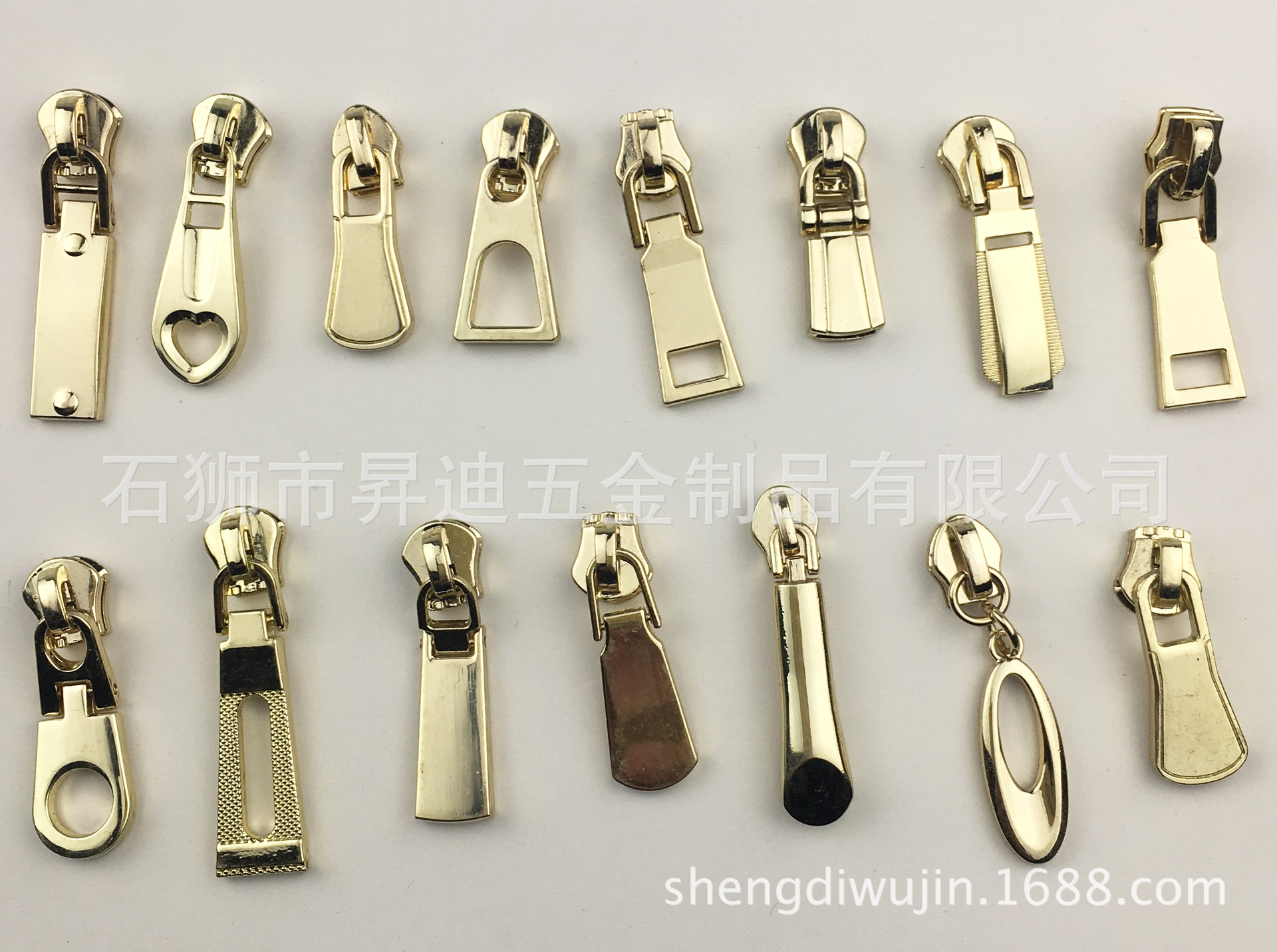 厂家现货 5#/号拉链头金属 箱包拉链拉头高档 活动拉牌批发拉链头