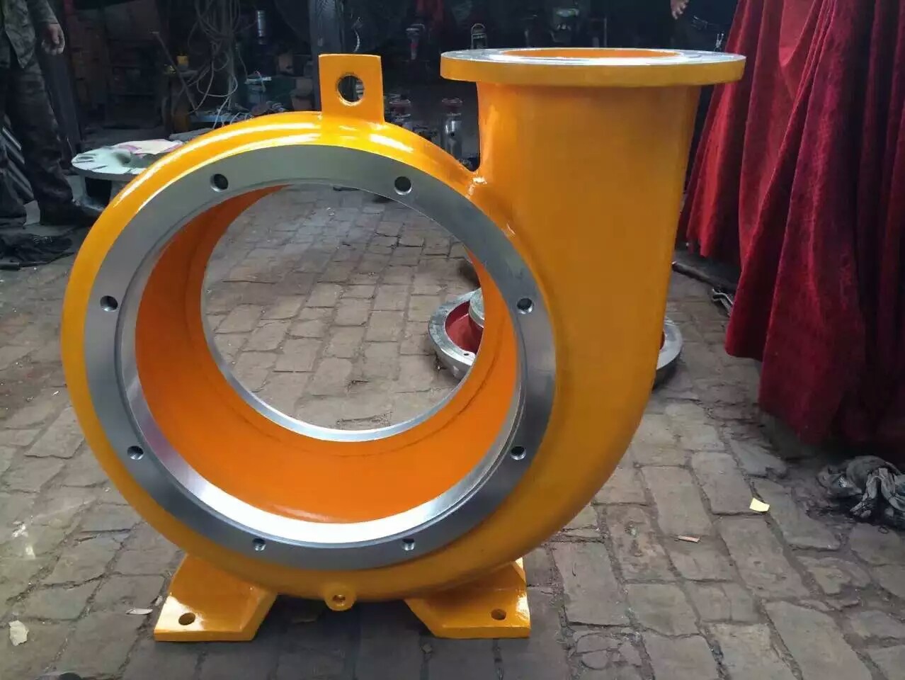 耐磨耐用型叶轮护套,衬胶泵配件护套,渣浆泵叶轮护套