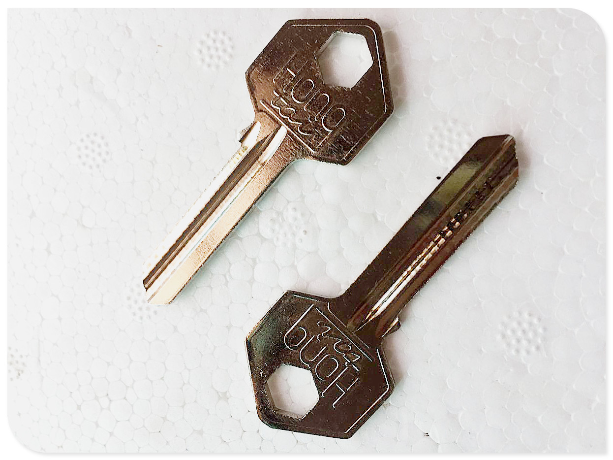 爷佬长六角 钥匙胚厂家 固力钥匙胚 钥匙毛坯批发订做