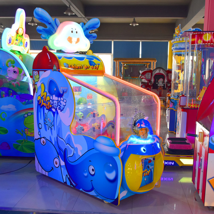 儿童游艺城 欢乐海洋单人射水游戏机 大型电设备生产广东厂家直销