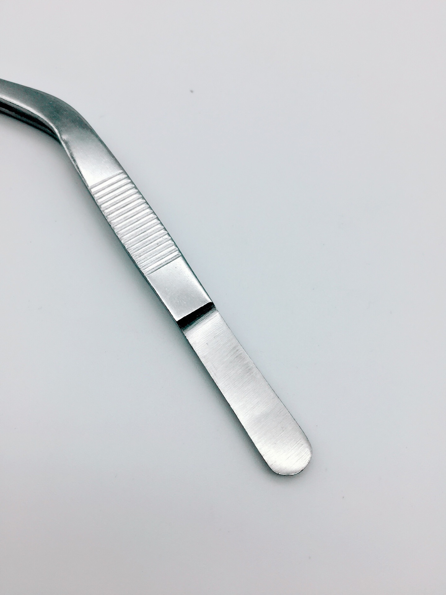 膝状镊子 不锈钢镊子 14cm16cm 医用不锈钢镊子 医疗镊子