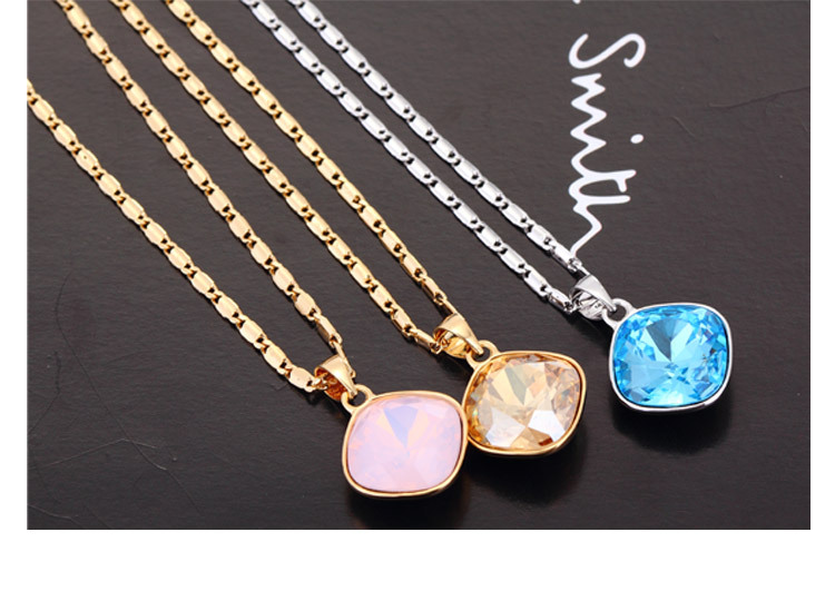 意高莹彩水晶项链采用施华洛世奇元素 水晶饰品项链批发10358