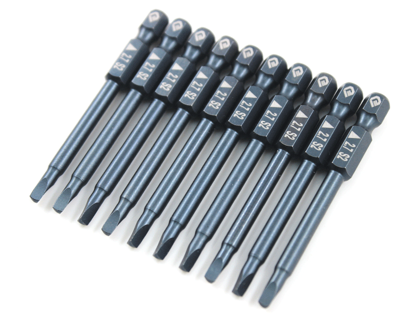 鹏工 三角风批头 电批螺丝刀头 s2材质发蓝处理 五金工具工厂批发