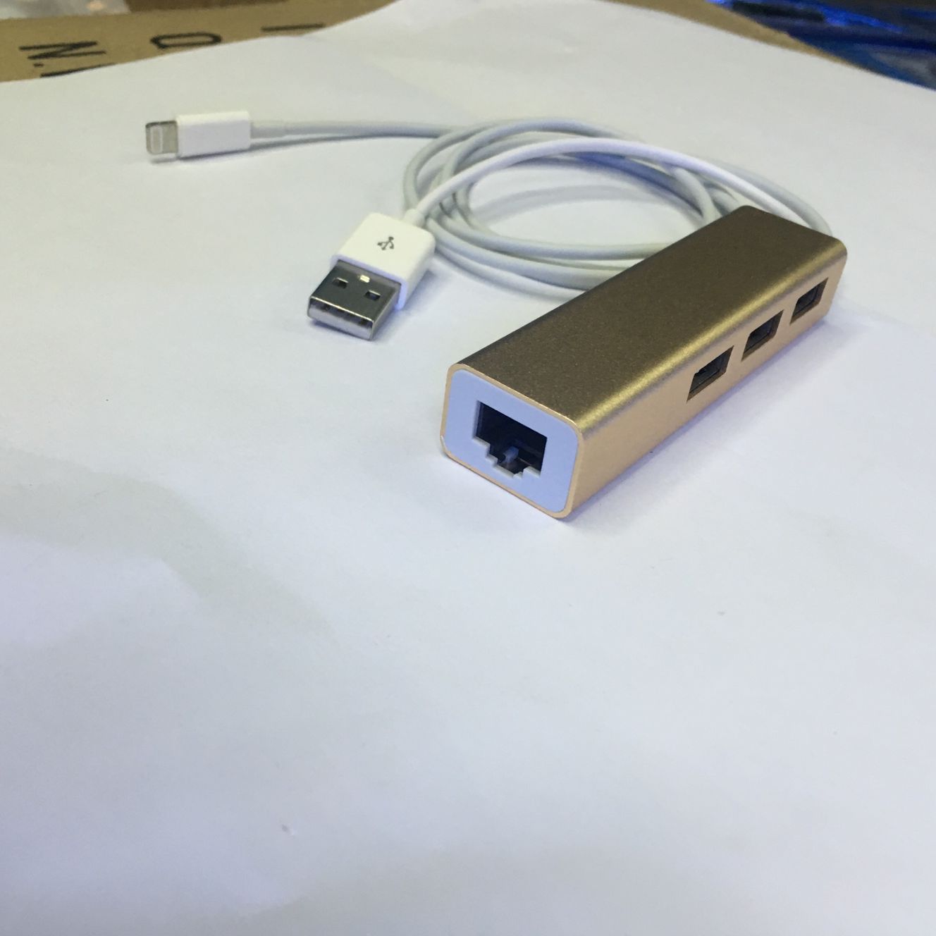 iphone手机网线转换器 手机有线网卡转换器 手机接网线转换器