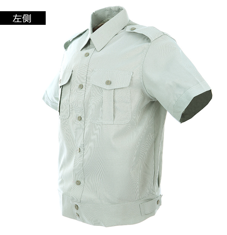 厂家批发99短袖衬衣户外军训衬衣夏裤长袖衬衣衫学生军训服装批发