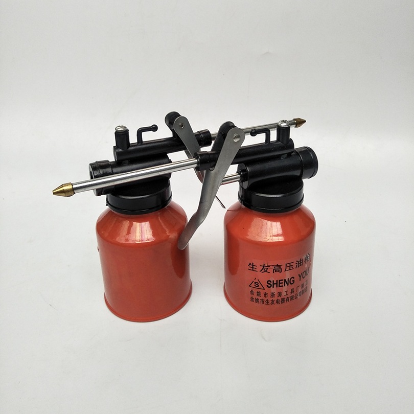 供应生友250克铁机油壶机油枪喷油嘴喷壶汽保工具五金工具