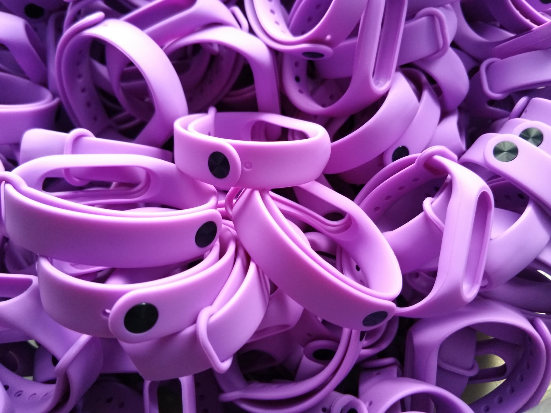 适用于第3第4代小米手环3腕带 小米手环4表带 硅胶智能手环替换带