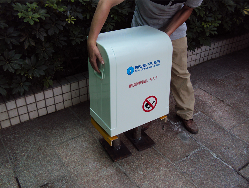 玻璃钢天然气楼栋箱玻璃钢燃气外壳阀门箱燃气表箱