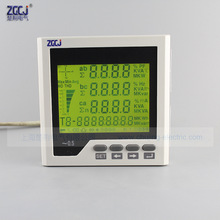 中文 英文版功率表CJ-3D3Y LCD液晶显示电表 三相液晶多功能表