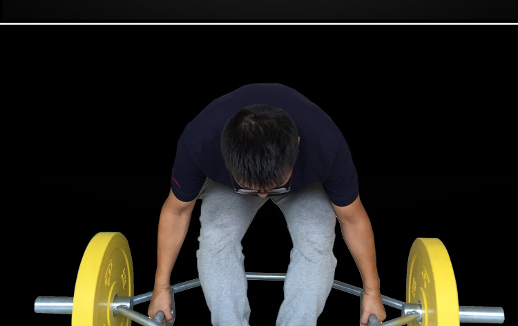 厂长直销 大环形奥杆曲杆杠铃杆助力大孔通用环形杆健身器材硬拉