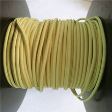 3毫米耐高温防火阻燃芳纶，凯芙拉绳，耐磨防腐蚀纤维编织绳子