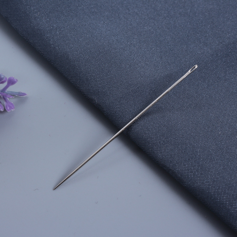 金,银针鼻 普通手缝针 小眼绣花针 家用手工缝补针 厂家直销