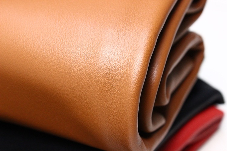 头层牛皮韩国纳帕纹全粒面真皮欧标环保皮革面料a级平纹软黄牛皮