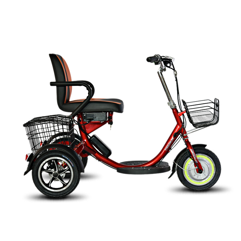 鹰之杰 老年人代步电动三轮车 成人电动自行车小区公园老人代步车