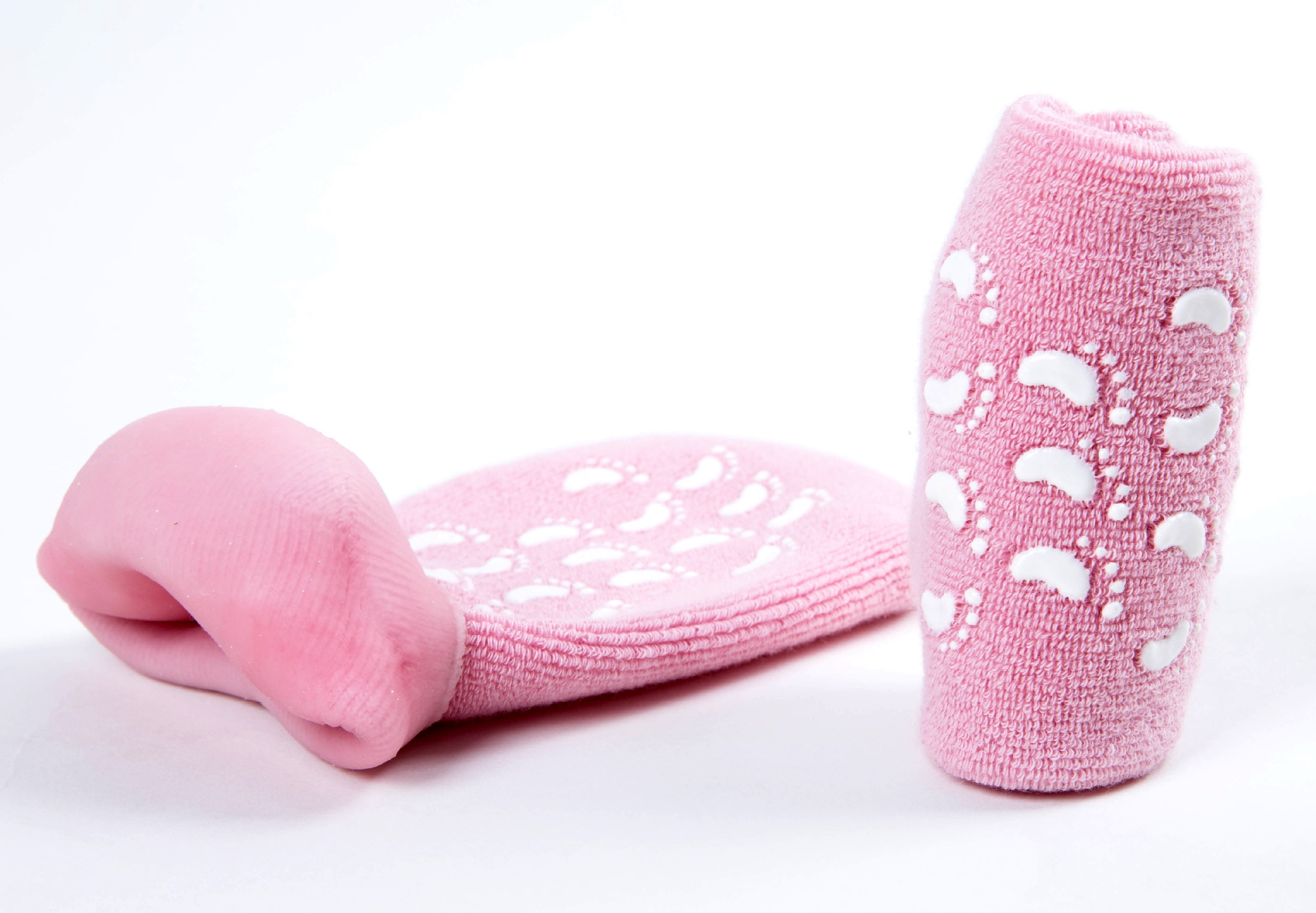 简单全棉凝胶袜美容袜去角质船袜保湿美白皮肤的脚膜足膜足套