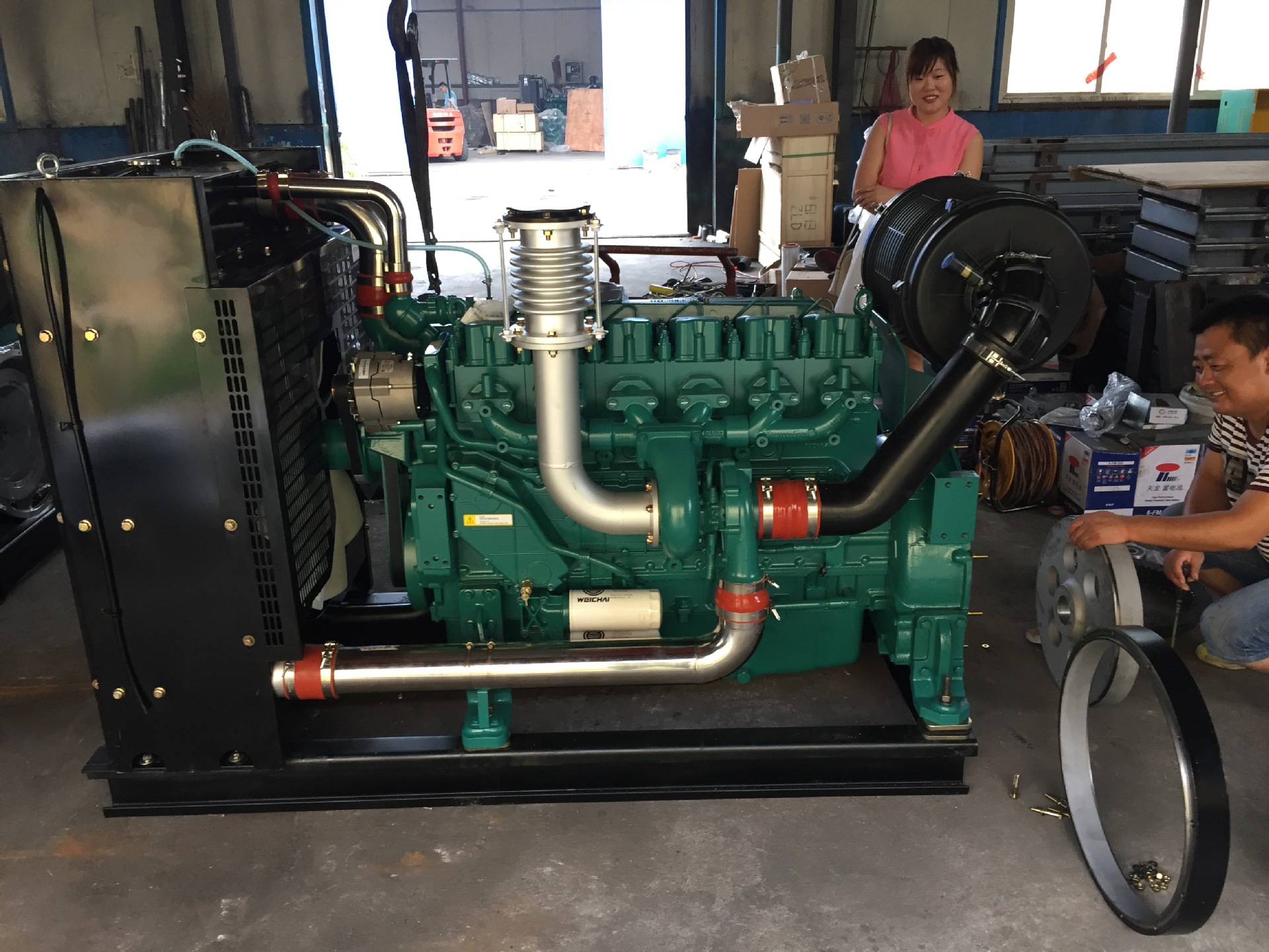 潍柴300千瓦发电机组 wp10d320e200发电机组 生产厂家