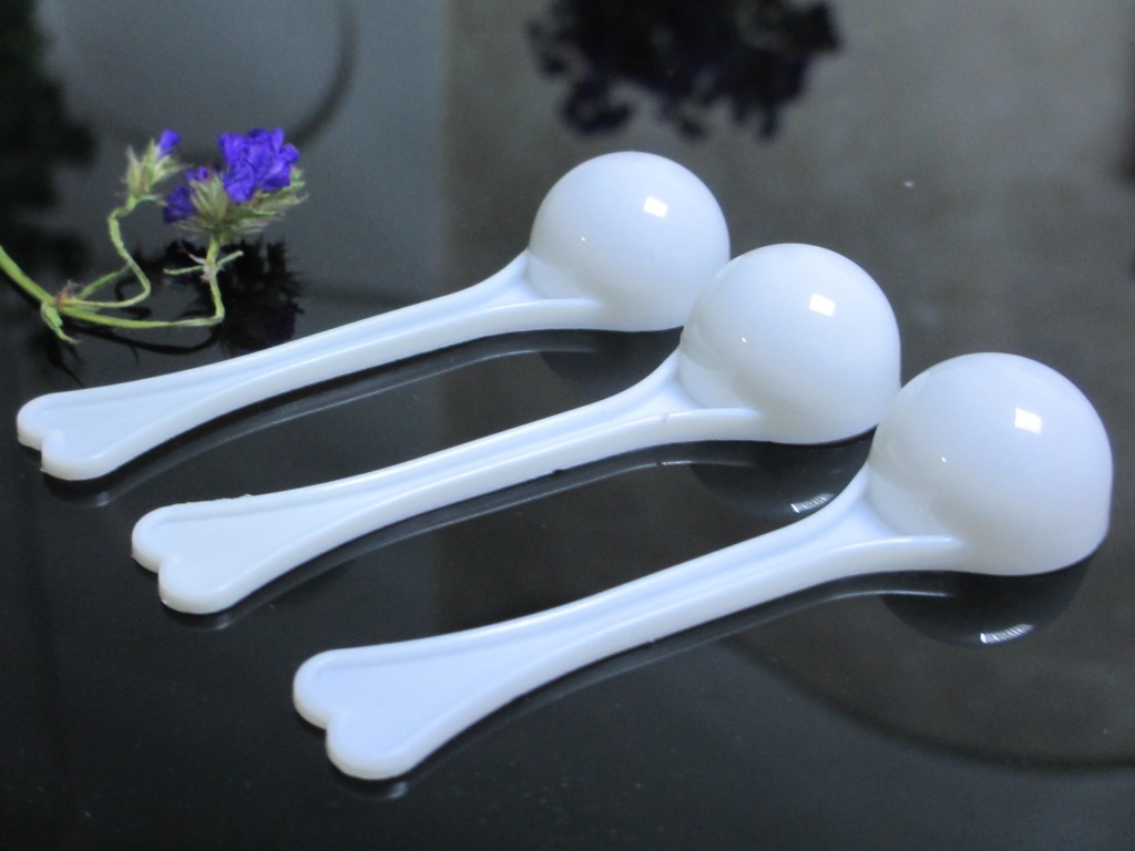 3克塑料勺 小勺子奶粉勺药勺 三七粉量勺3g药粉勺独立包装100个价