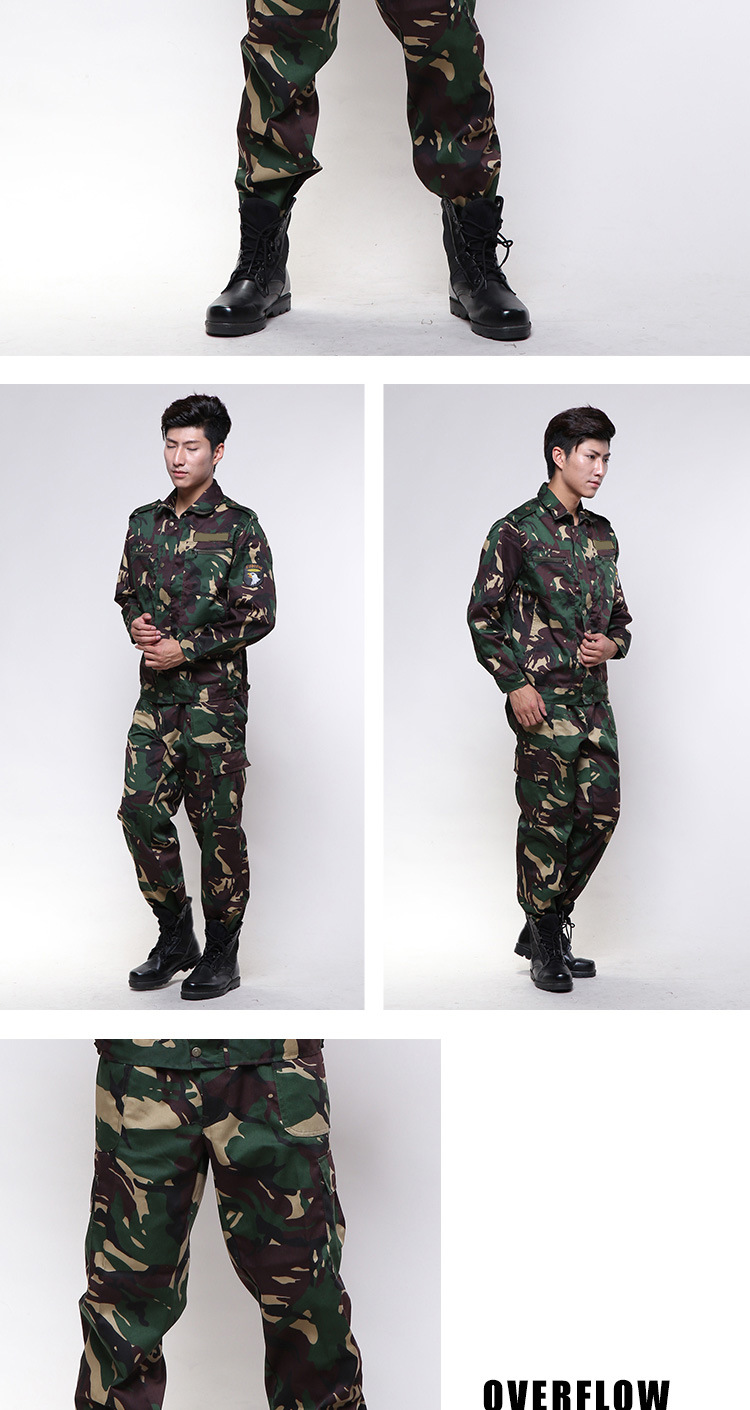 04猎人迷彩服 户外野战服 登山野营军迷服耐磨学生军训迷彩服批发